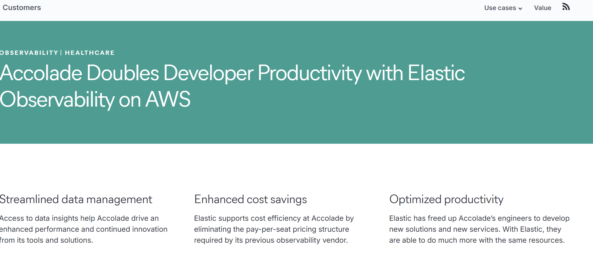 >How Accolade doubles developer productivity