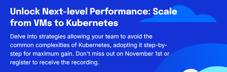 >How to scale from VMs to Kubernetes