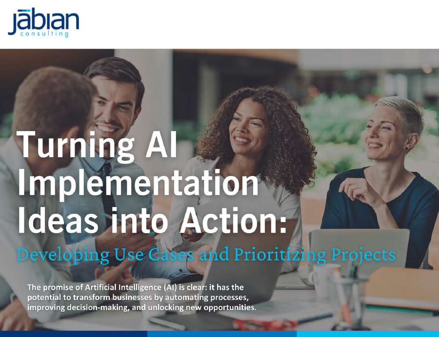 >E-book: Turning AI Implementation Ideas into Action